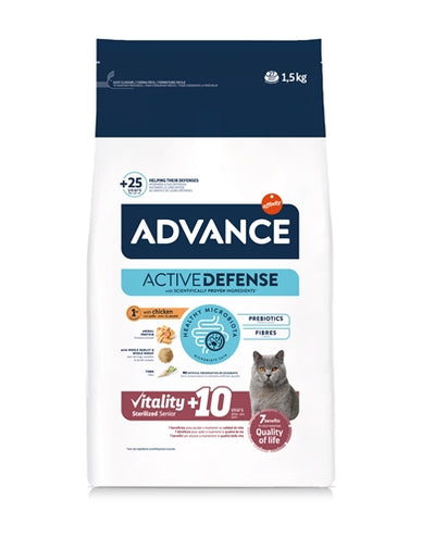 Advance Cat Sterilized Sensitive Senior 10+