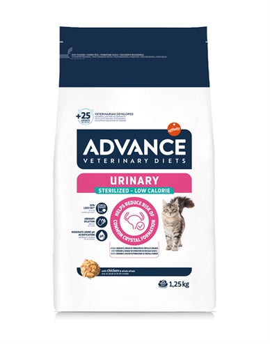 Advance Veterinary Diet Cat Urinary Sterilized Minder Calorieën